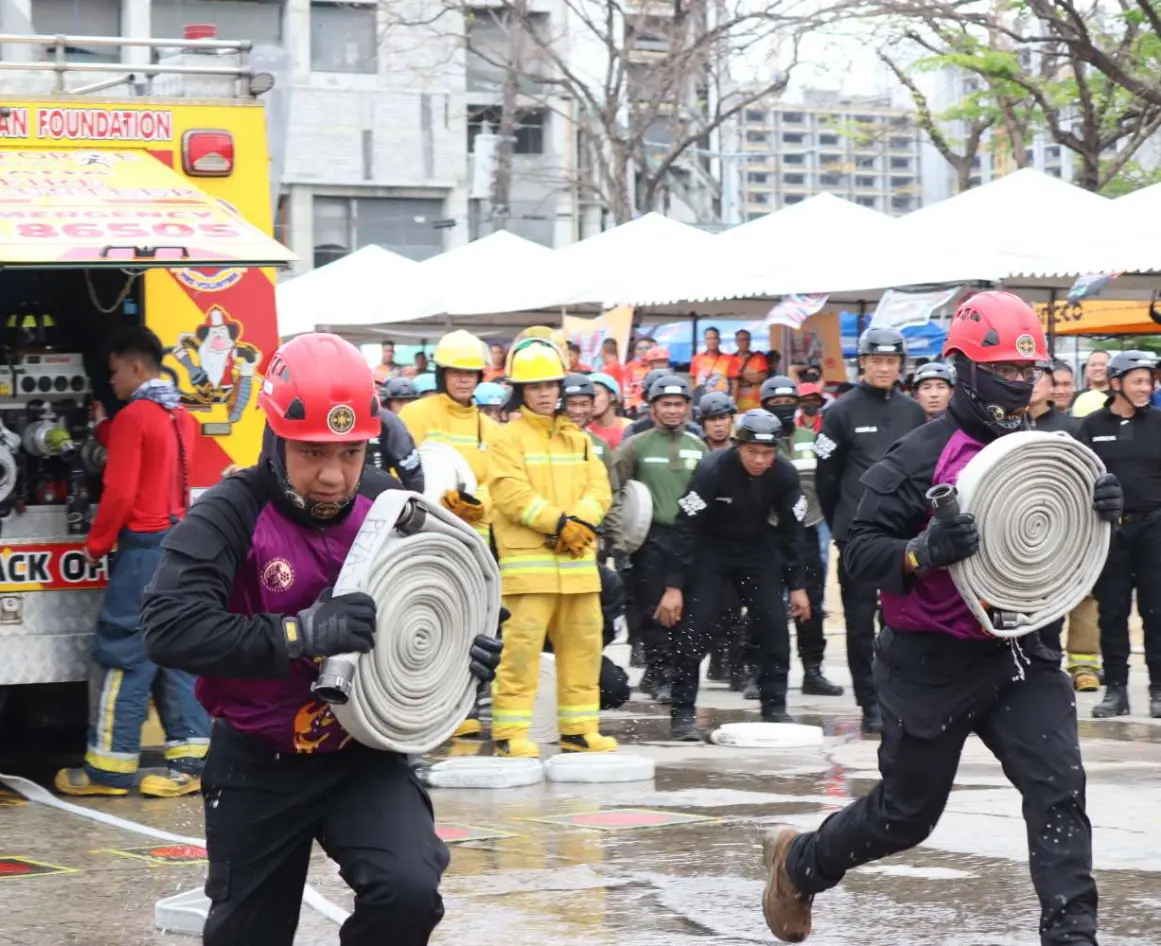 Okada Manila 는 호스 파열, 리프팅 및 이동, 소화, 화재 진압 등 다양한 부문에서 우수한 성적을 거뒀습니다.