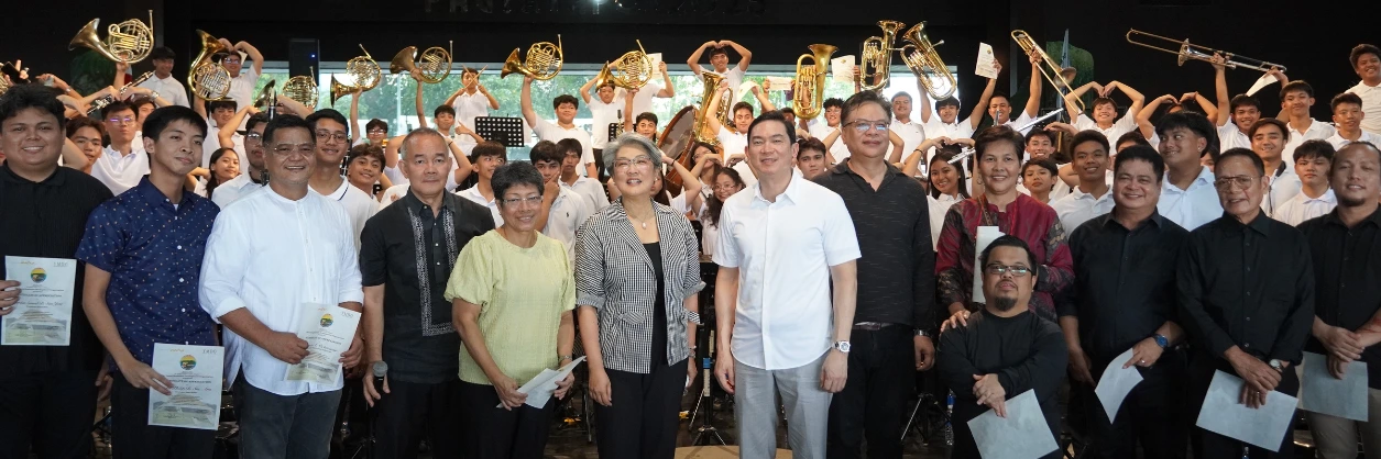 支援のシンフォニー オカダ 財団とYMDOがフィリピンの若手音楽家を支援